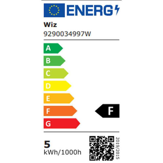 WiZ Smart Bulb LED 40W for Socket E14 and Shape P45 RGB