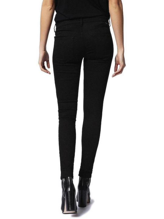 Diesel Slandy Women's Jean Trousers in Slim Fit Black