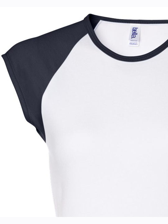 Bella Canvas Werbe-T-Shirt White/Black