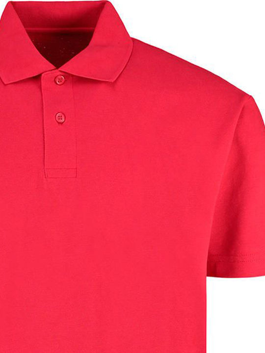 Kustom Kit Men's Short Sleeve Promotional Blouse Red