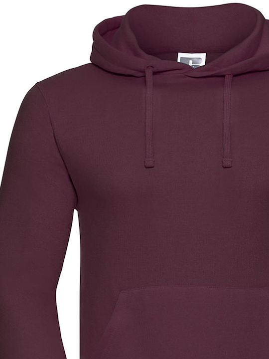 Russell Europe Men's Long Sleeve Promotional Sweatshirt Burgundy