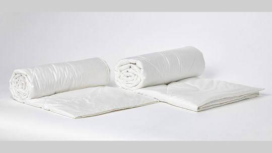 Valeria Home Set De Fețe De Pernă Pătură Single Mătase 160x240cm Wild Tussah 190 GSM