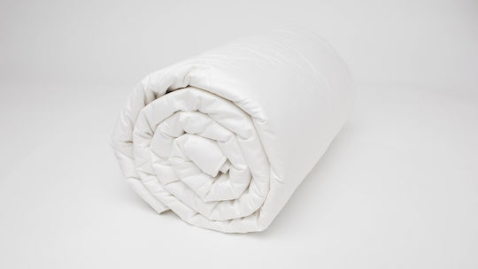 Valeria Home Set De Husă De Pătură Simplă Din Mătase 160x220cm Bej 190 GSM