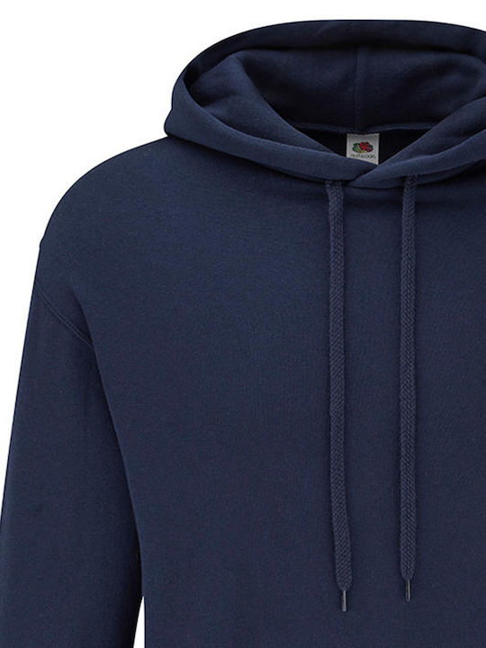 Fruit of the Loom Werbe-Hoodie in Marineblau Farbe