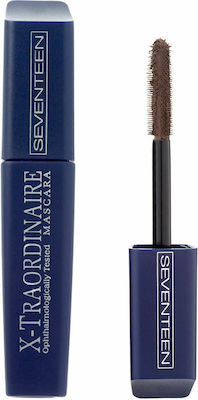 Seventeen X-Traordinaire Mascara für Band, Eisstockschießen & Länge 06 Brown 12ml