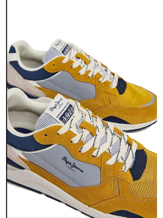 Pepe Jeans Ανδρικά Sneakers Ochre Yellow