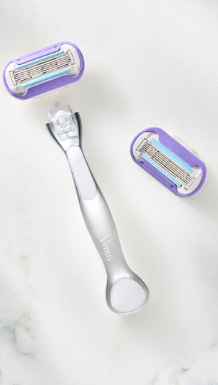 Venus Deluxe Smooth Swirl Резервни глави с 5 остриета 3бр