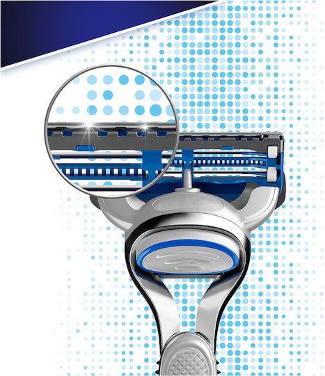Gillette Skinguard Sensitive Резервни глави с 2 остриета и лубрикантна лента за чувствителна кожа 4бр