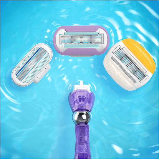Venus Deluxe Smooth Swirl Резервни глави с 5 остриета 3бр