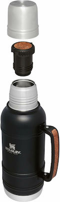 Stanley Bottle Thermos Stainless Steel BPA Free Black 1.4lt