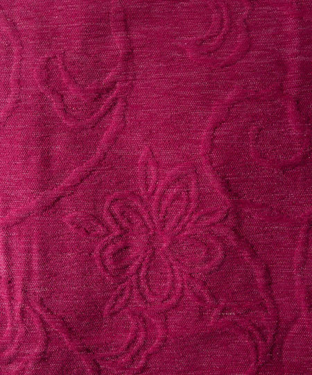 Silk Fashion 055 Sesselüberwurf Chenille 180x180cm Fuchsie