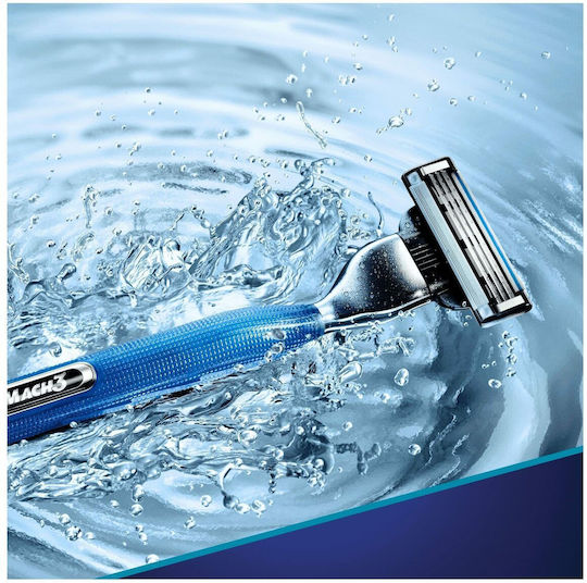Gillette Mach 3 Start Ξυραφάκι με Ανταλλακτικές Κεφαλές 3 Λεπίδων & Λιπαντική Ταινία 3τμχ