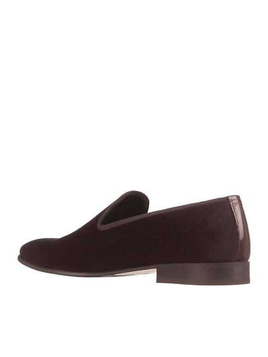 Ανδρικά Loafers σε Μπορντό Χρώμα