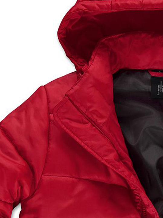 Winter Jacke Red/Black