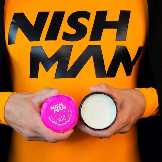 NISHMAN Ibre Hair Sculpting Paste για Δυνατό Κράτημα & Ματ Αποτέλεσμα 100ml