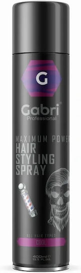 Gabri Maximum Power Hair Styling Λακ για Δυνατό Κράτημα 400ml