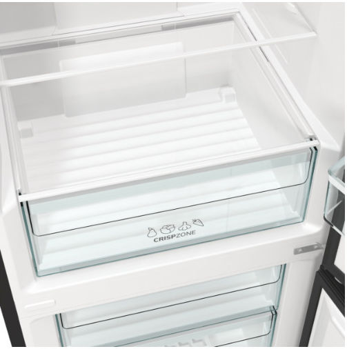 Gorenje Ψυγειοκαταψύκτης 331lt NoFrost Υ200xΠ60xΒ59.2εκ. Μαύρος NRK6202EBXL4