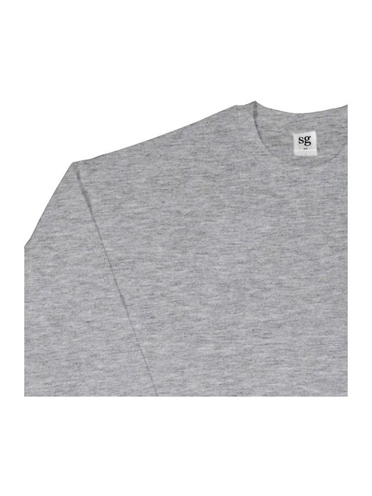 SG Sg23 Men's Long Sleeve Promotional Sweatshirt Light Oxford
