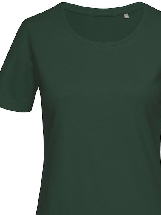 Stedman Γυναικείο Διαφημιστικό T-shirt Κοντομάνικο Bottle Green