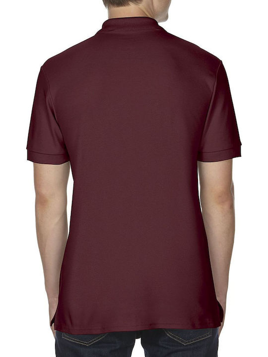 Gildan Men's Short Sleeve Promotional Blouse Maroon