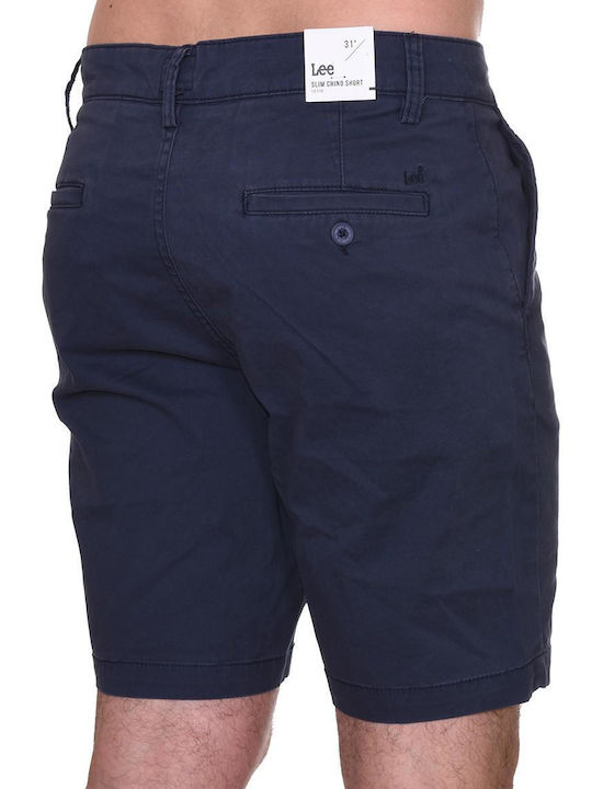 Lee Men's Shorts Chino Blue