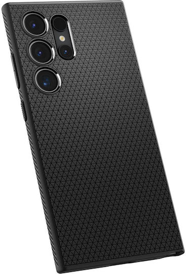 Spigen Liquid Air Back Cover Σιλικόνης Matte Black (Galaxy S24 Ultra)