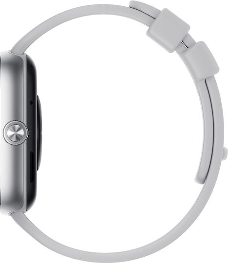 Xiaomi Redmi Watch 4 Aluminium 48mm Wasserdicht mit Pulsmesser (Silver Gray)