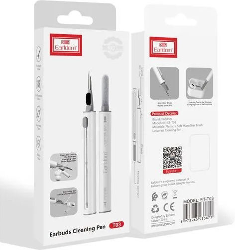 Earldom Cleaning Set in White color for Universal