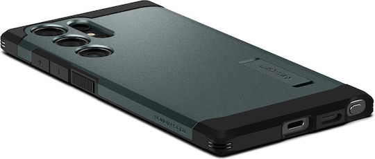 Spigen Tough Armor Back Cover Plastic / Silicone 2mm Abyss Green (Galaxy S24 Ultra)