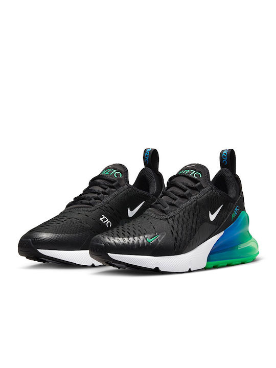 Kids Sneakers Air Max 270 Black / Malachite / Photo Blue / White