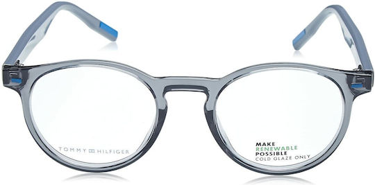 Tommy Hilfiger Kids Acetate Grey Prescription Eyeglass Frame TH1926 KAC