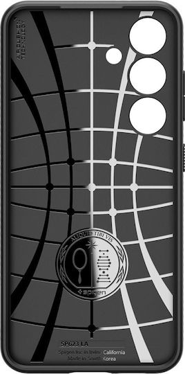 Spigen Liquid Air Back Cover Plastic Impermeabil Negru (Galaxy S24+)