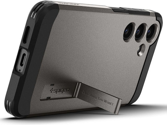 Spigen Tough Armor Back Cover Plastic 1.2mm Gray (Galaxy S24)