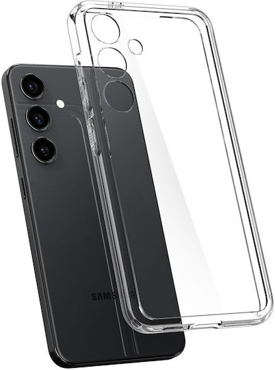 Spigen Ultra Hybrid Задна корица Пластмаса / Силикон 2мм Водоустойчив Прозрачен (Galaxy S24)