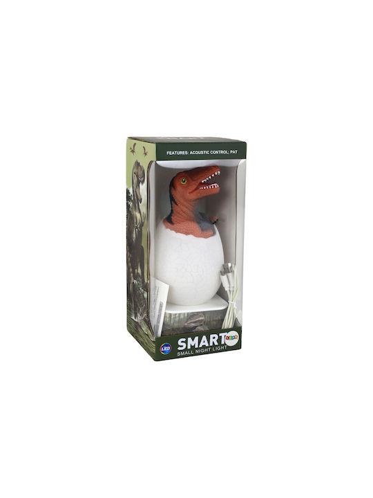 Lumini LED Lampă decorativă pentru copii Atingere T-rex Roșu