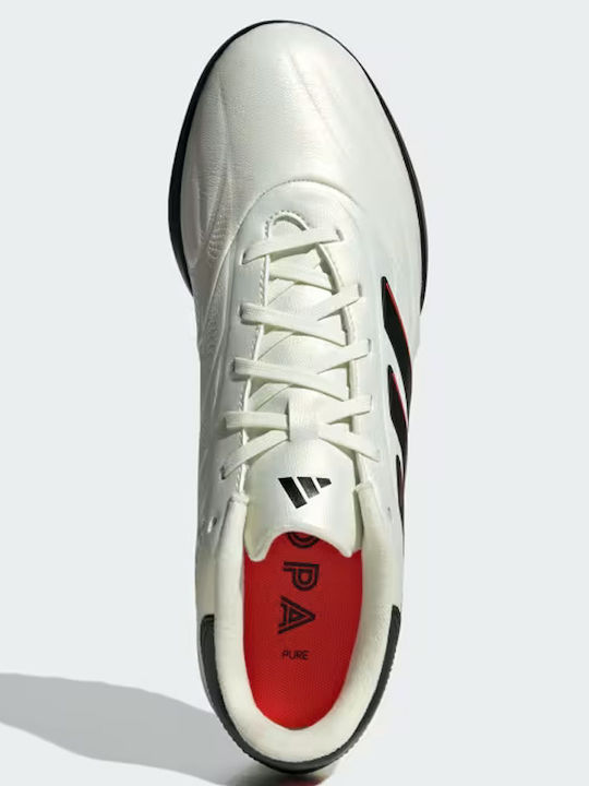 adidas Copa Pure.2 League Pantofi de Fotbal cu talpă cu crampoane Ivory / Core Black / Solar Red