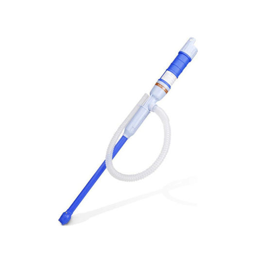 Plastic Battery Powered Oil & Water Pump Blue