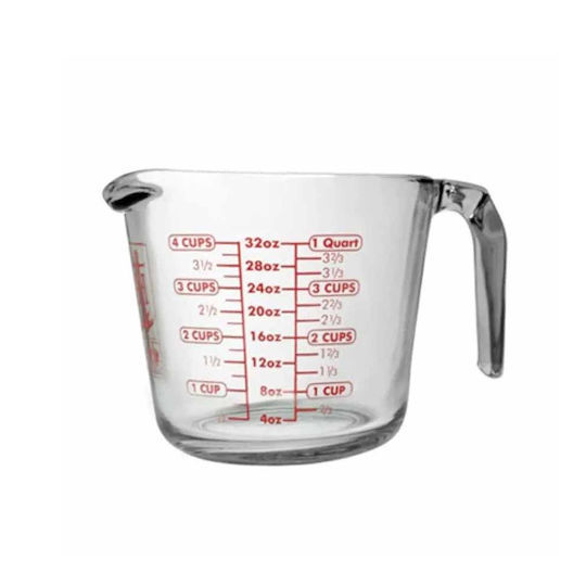 Homestyle Γυάλινος Δοσομετρητής Κουζίνας 1000ml