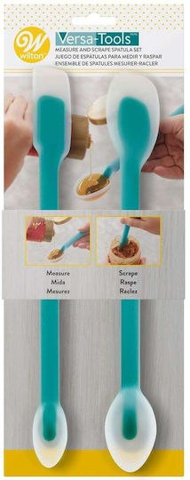 Wilton Set de instrumente de patiserie Spatulă & Lingură din Silicon 2buc Wilton Set de instrumente de patiserie Spatulă & Lingură din Silicon 2buc