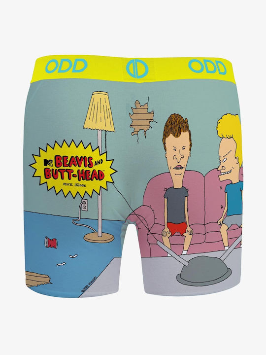 Odd Sox Beavis & Butthead Men's Boxer Multicolour with Patterns