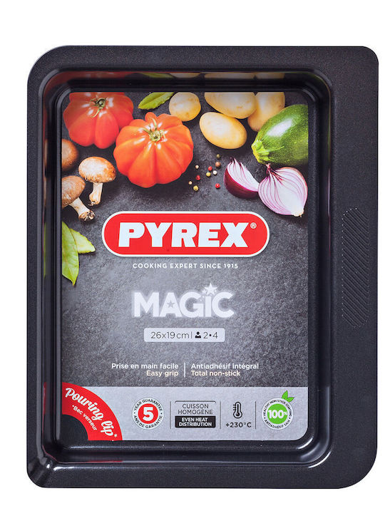 Pyrex Magic Aluminum Rectangular Baking Pan 26x18cm