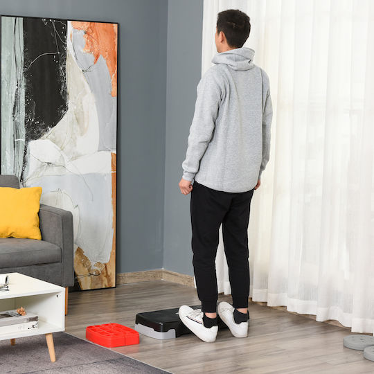 HomCom Aerobic Stepper with Adjustable Height