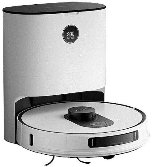 Roidmi Eve Max Σκούπα Ρομπότ με Χαρτογράφηση Laser & Απορρόφηση 5000Pa Λευκή
