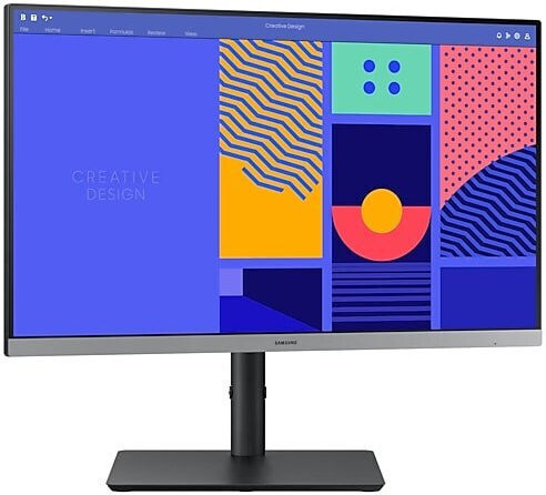 Samsung S43GC IPS Monitor 24" FHD 1920x1080 με Χρόνο Απόκρισης 4ms GTG