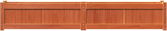 vidaXL Set 2 Planters Wooden Brown