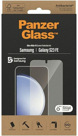 PanzerGlass Ultra-wide Fit Gehärtetes Glas (Galaxy S23 FE)