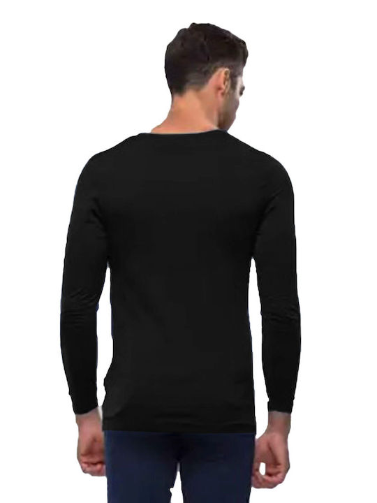 Join Herren Thermo Langarmshirt Schwarz