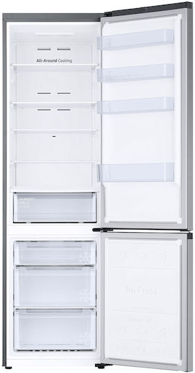 Samsung Combină frigorifică 390lt NoFrost Î203xL59.5xA65.8cm. Inox RB38C600ESA/EF