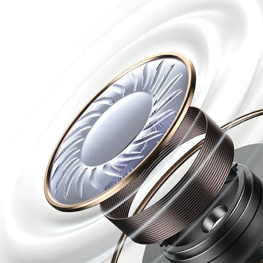Usams X-Don Series Dual In-ear Bluetooth Handsfree Ακουστικά με Θήκη Φόρτισης Μωβ