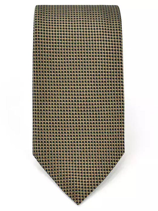 Monte Napoleone Men's Tie Monochrome in Beige Color